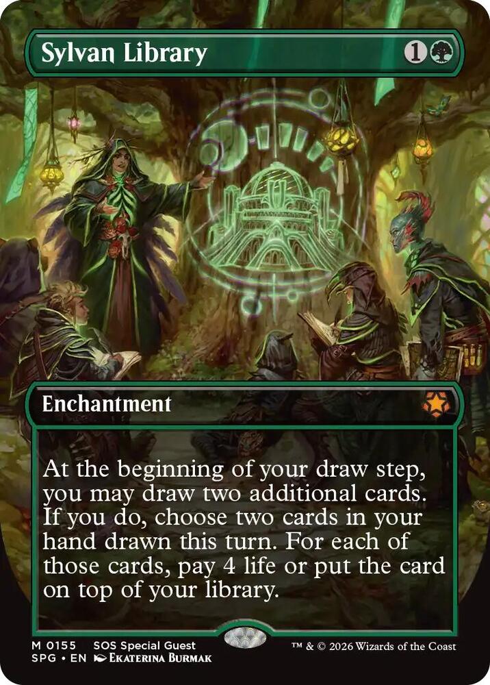 Sylvan Library (Borderless) card image
