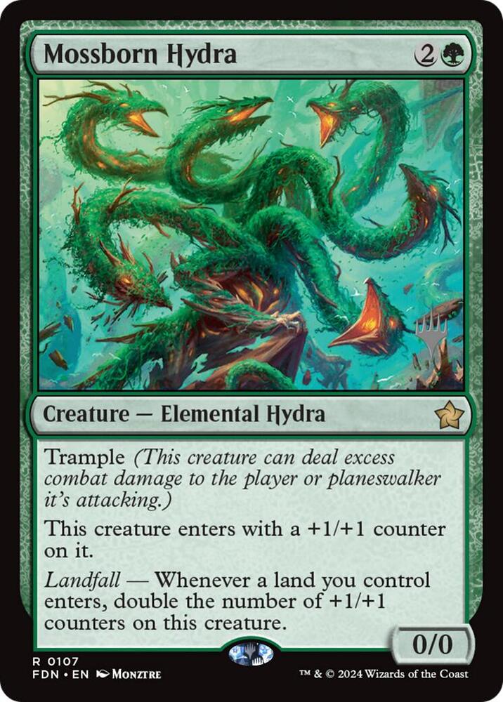 Mossborn Hydra card image