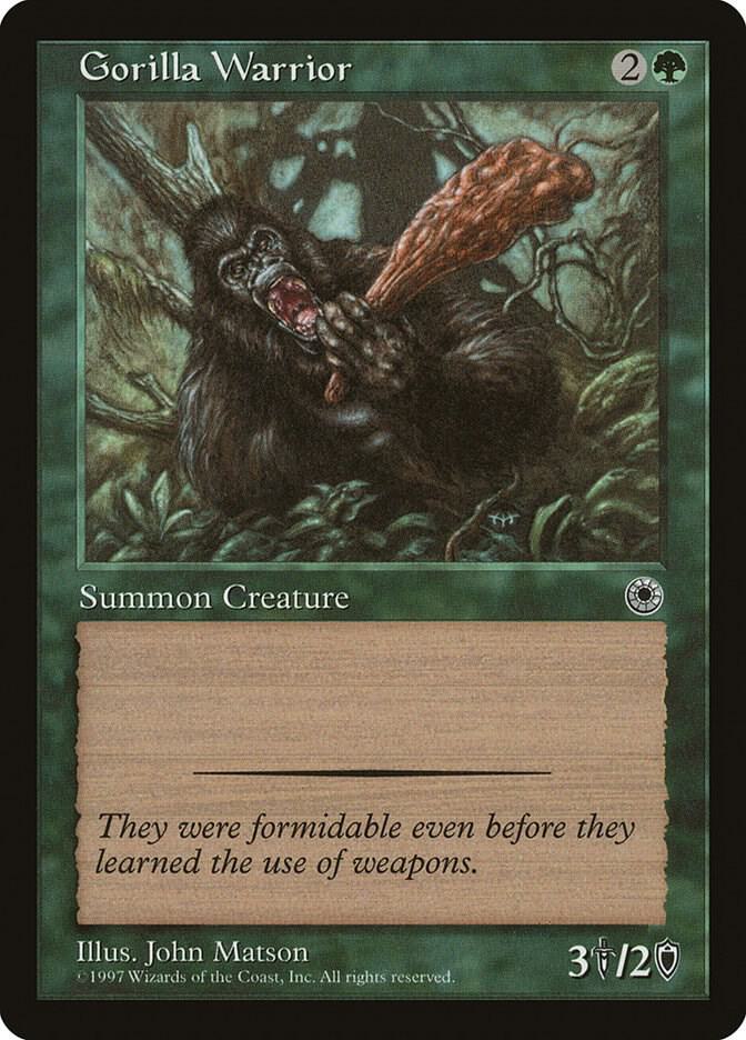 Gorilla Warrior card image