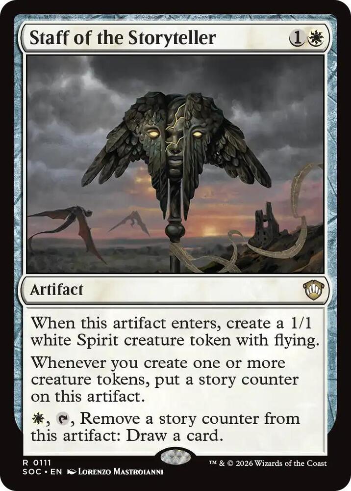 Staff of the Storyteller card image
