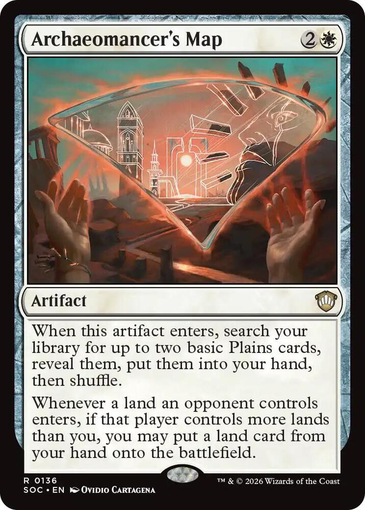 Archaeomancer's Map card image