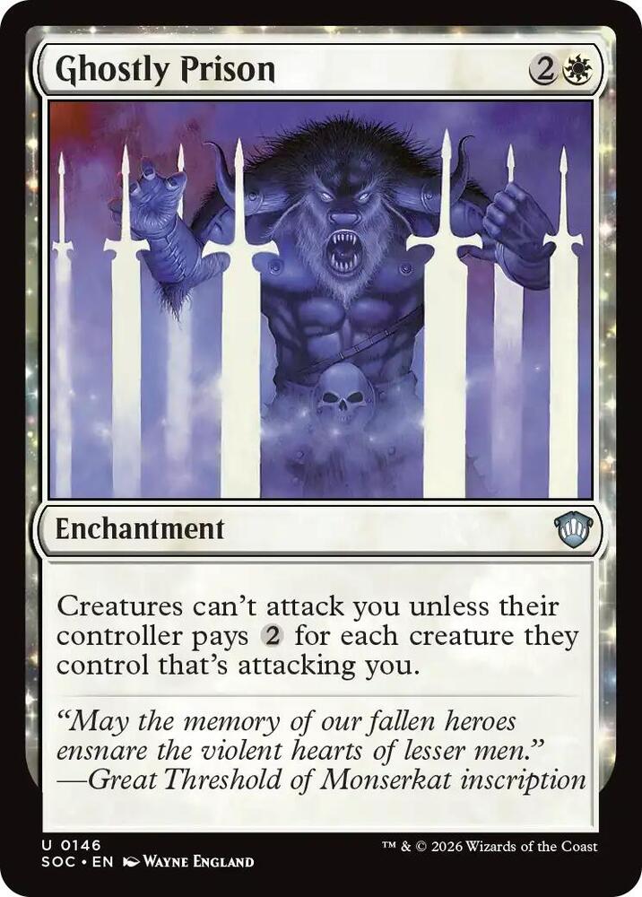Ghostly Prison card image