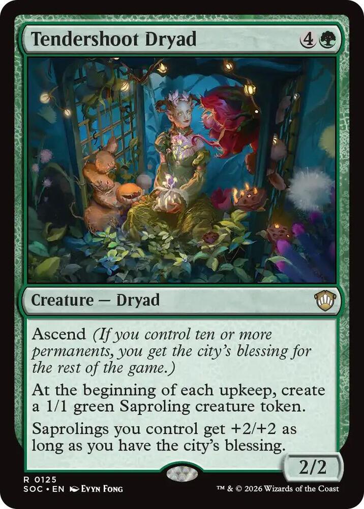 Tendershoot Dryad card image