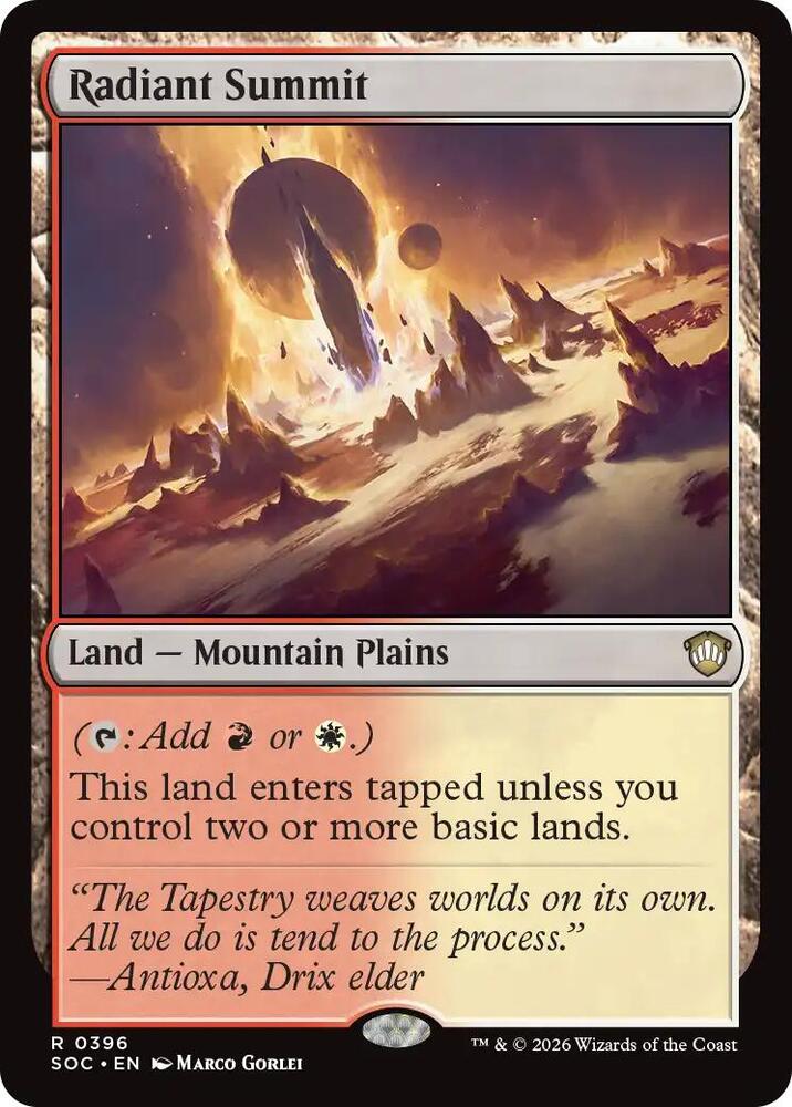 Radiant Summit card image