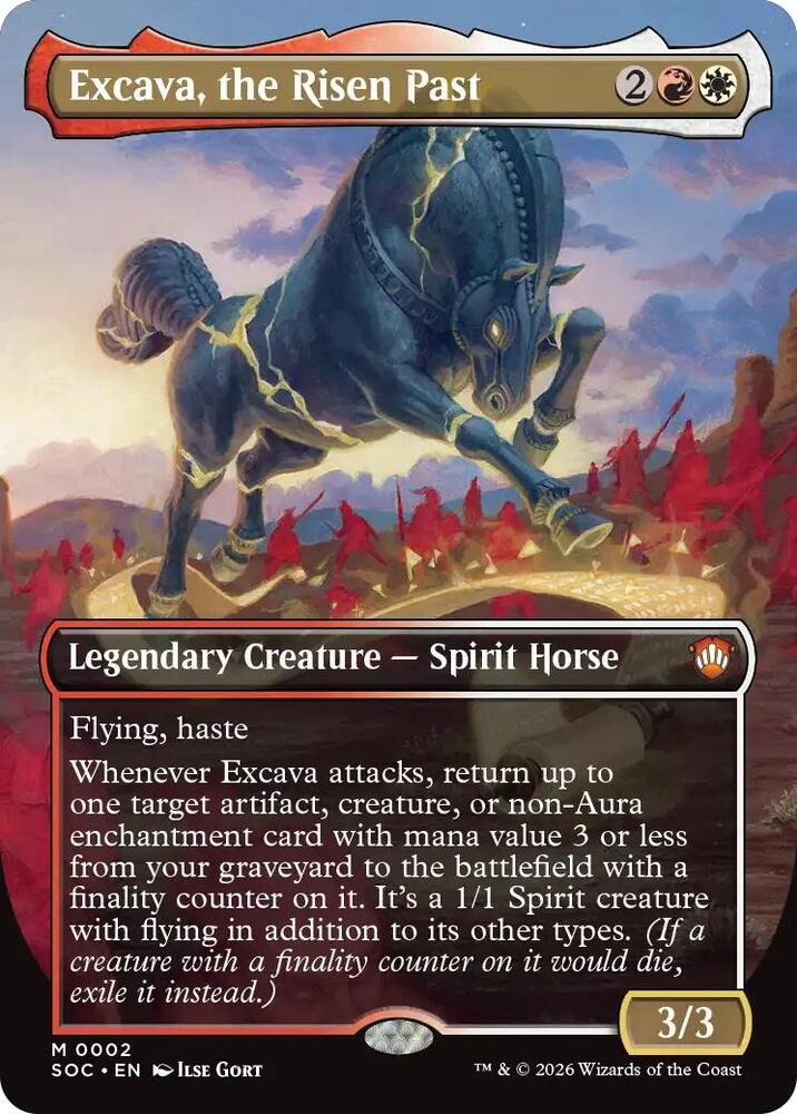 Excava, the Risen Past (Borderless) card image