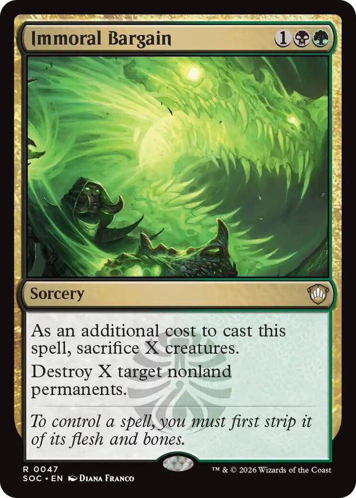 Immoral Bargain card image