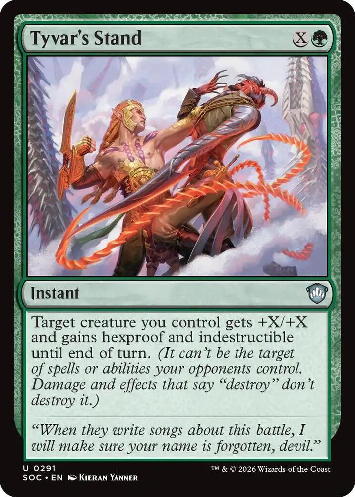 Tyvar's Stand card image
