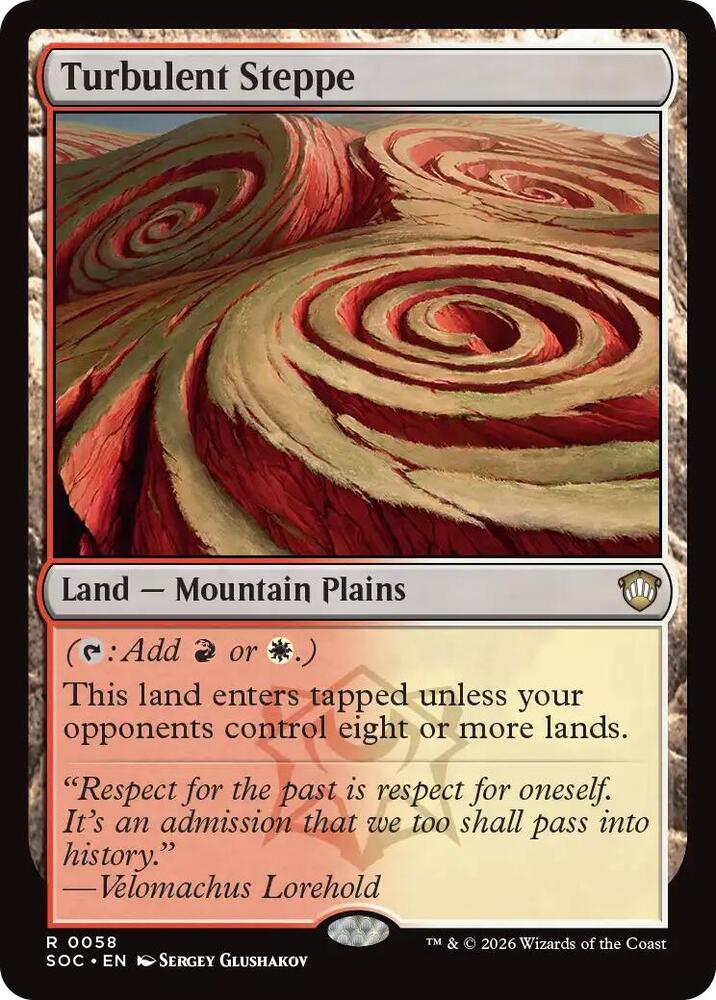 Turbulent Steppe card image
