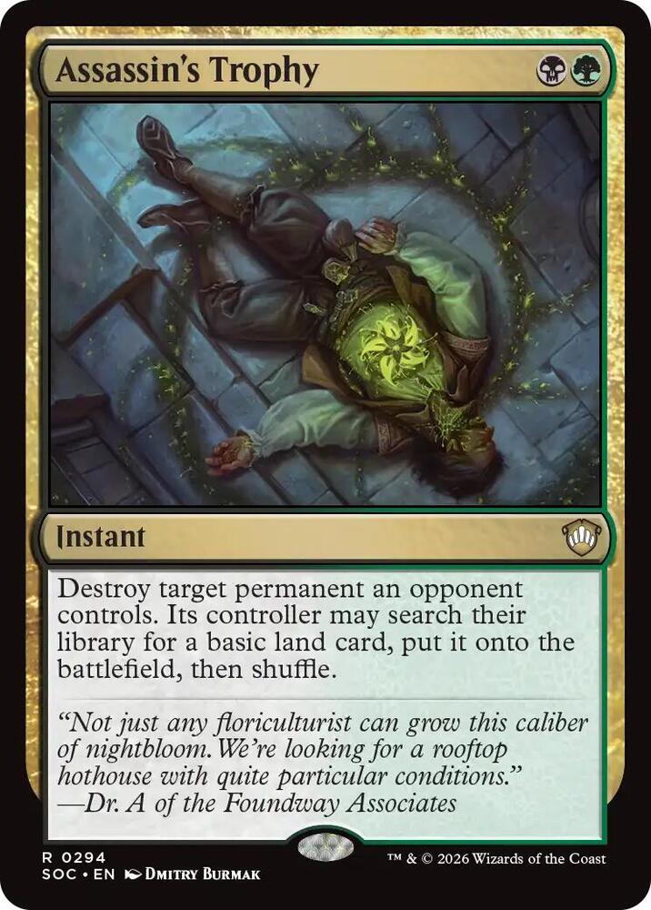 Assassin's Trophy card image