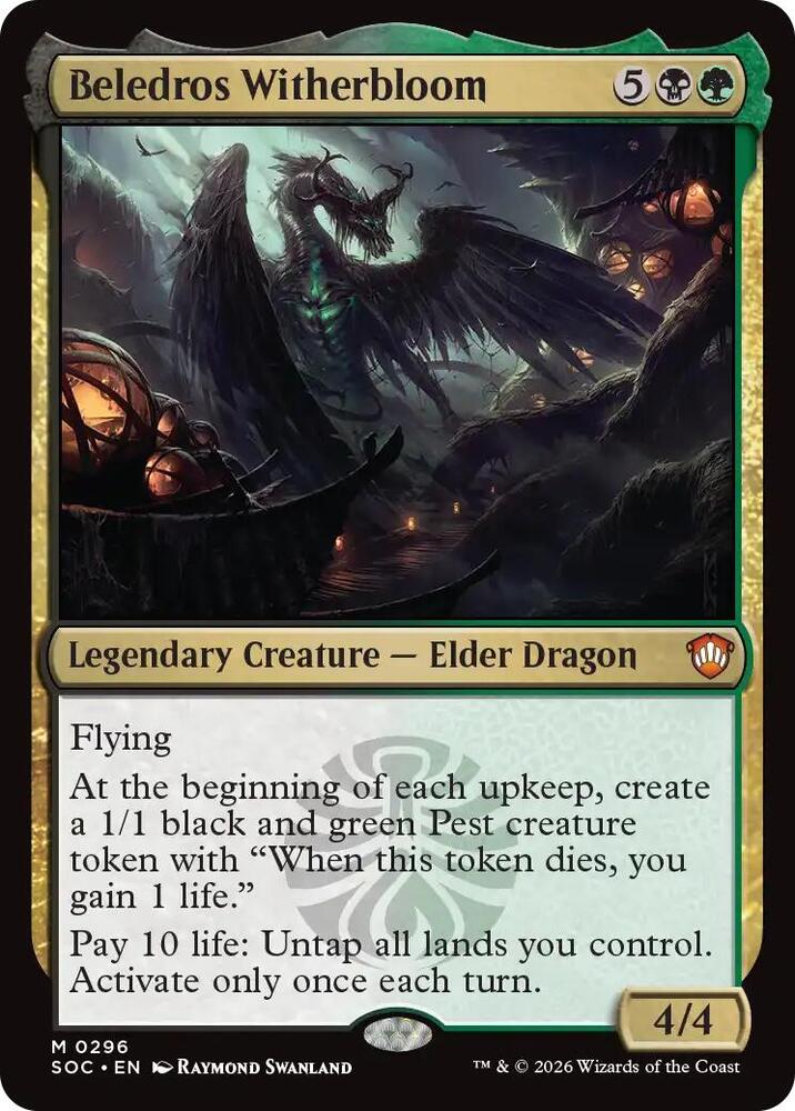 Beledros Witherbloom card image