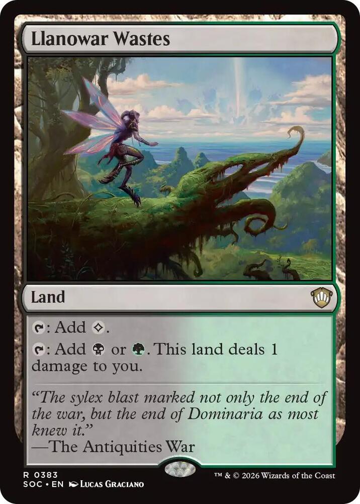Llanowar Wastes card image