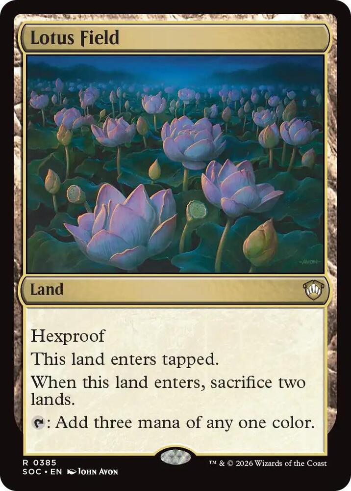 Lotus Field card image
