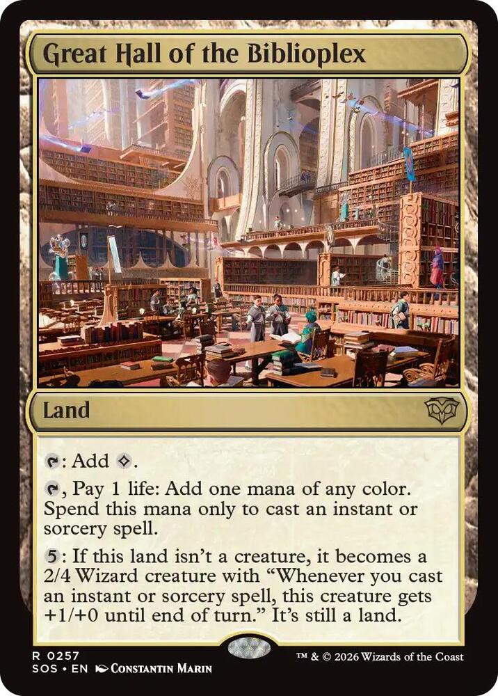 Great Hall of the Biblioplex card image