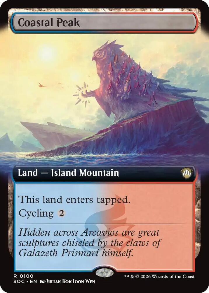 Coastal Peak (Extended Art) card image
