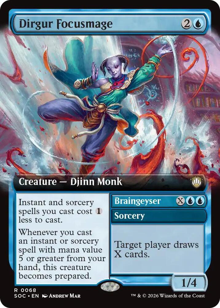 Dirgur Focusmage (Extended Art) card image