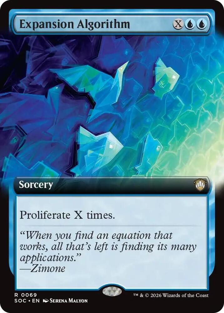 Expansion Algorithm (Extended Art) card image
