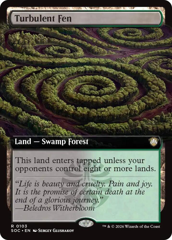 Turbulent Fen (Extended Art) card image