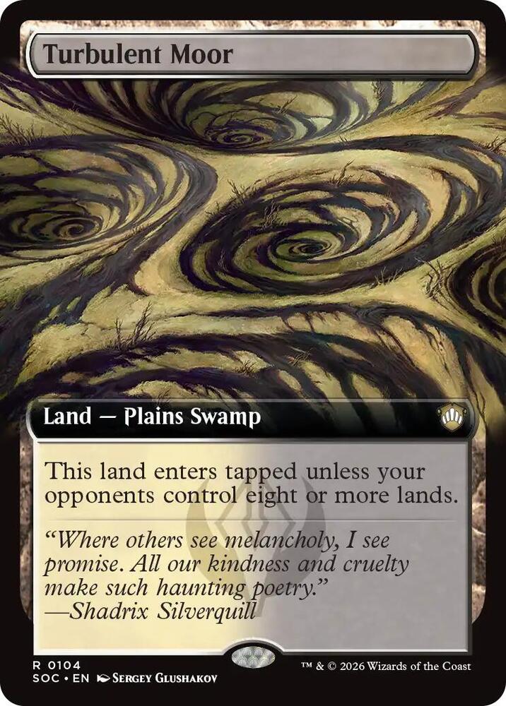 Turbulent Moor (Extended Art) card image