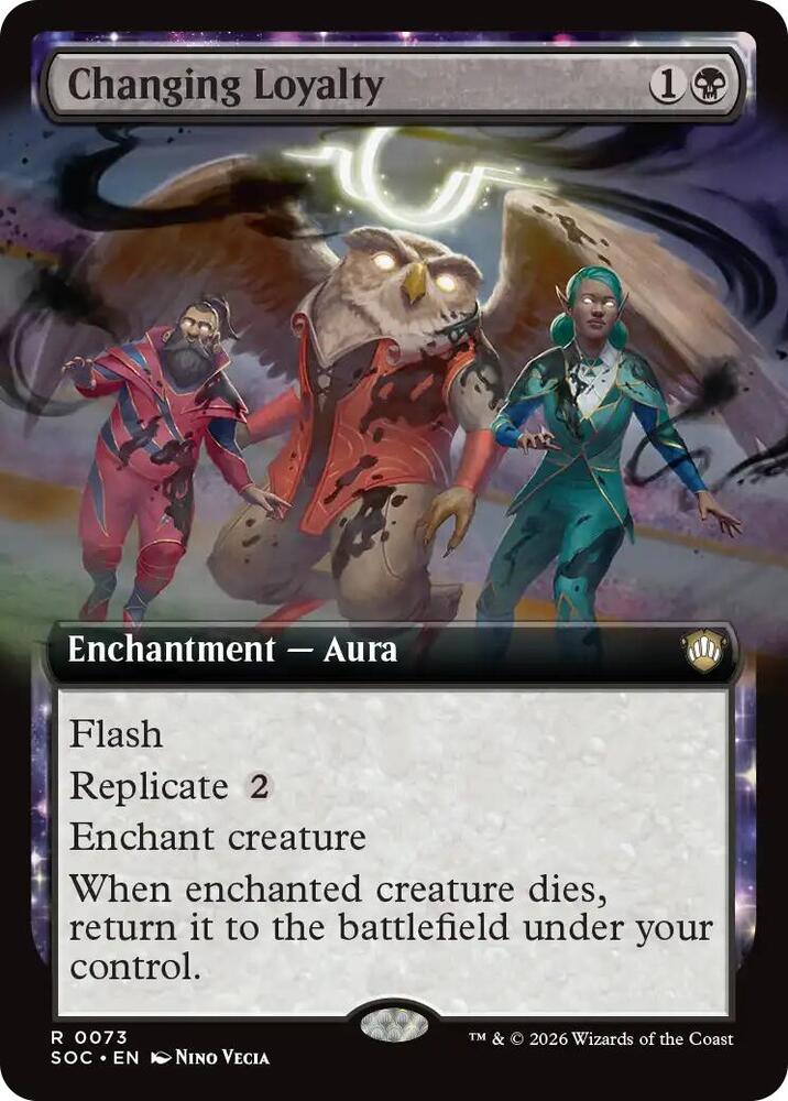 Changing Loyalty (Extended Art) card image