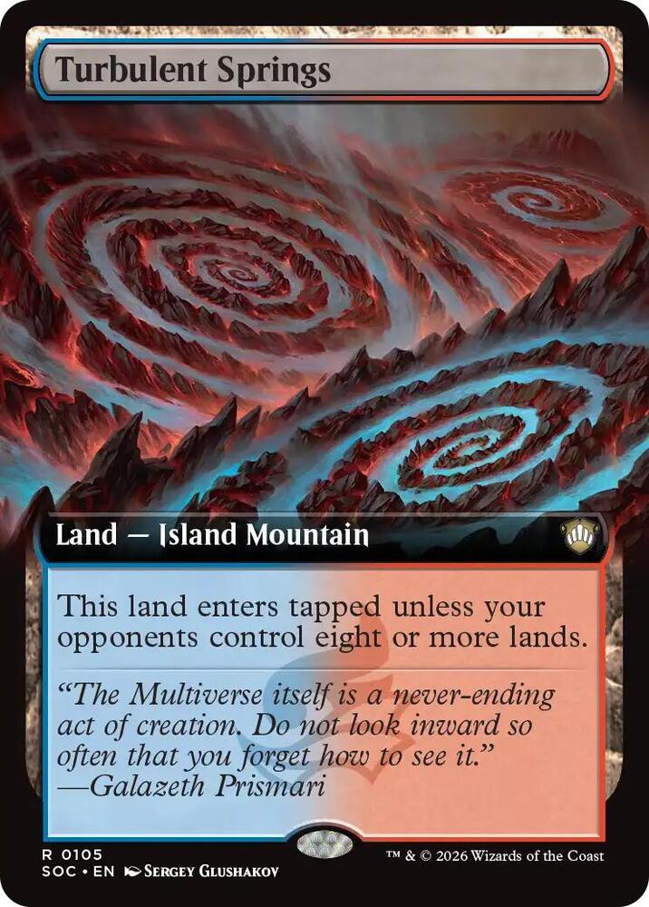 Turbulent Springs (Extended Art) card image