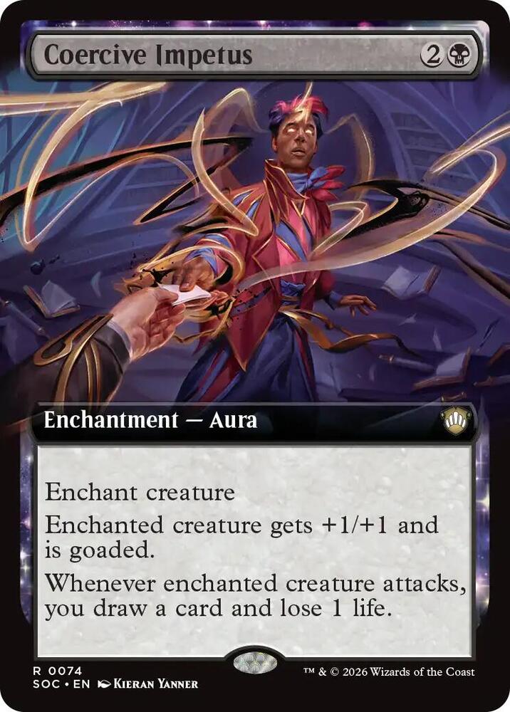 Coercive Impetus (Extended Art) card image