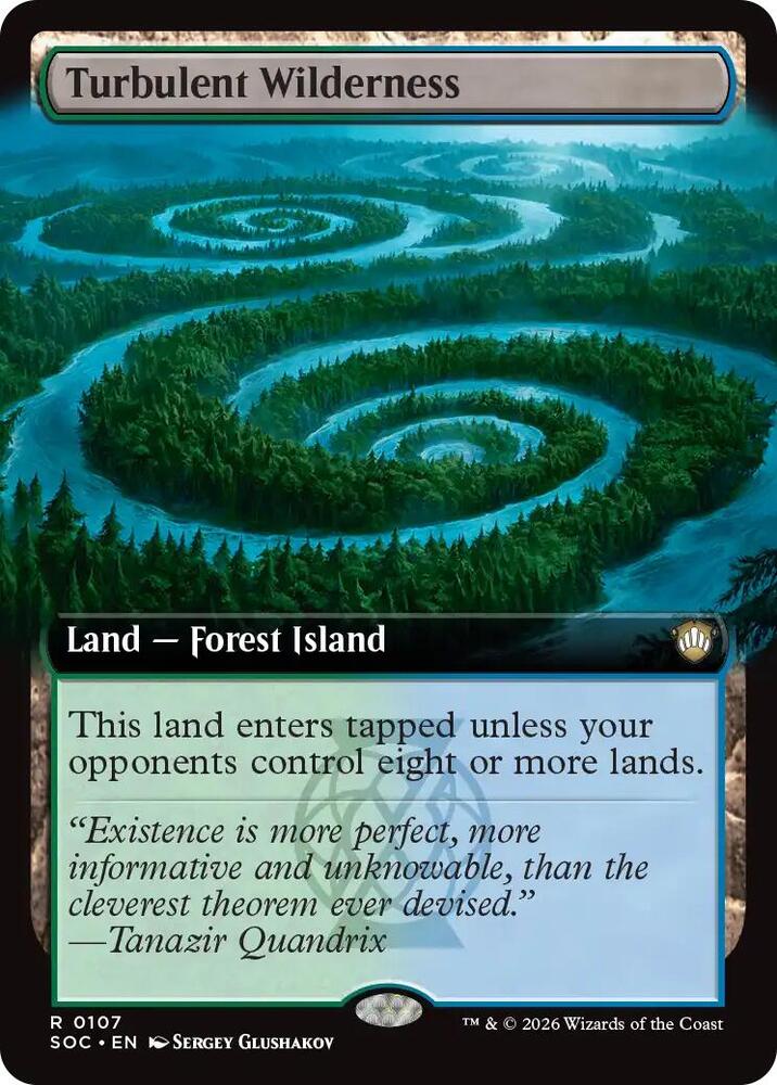 Turbulent Wilderness (Extended Art) card image