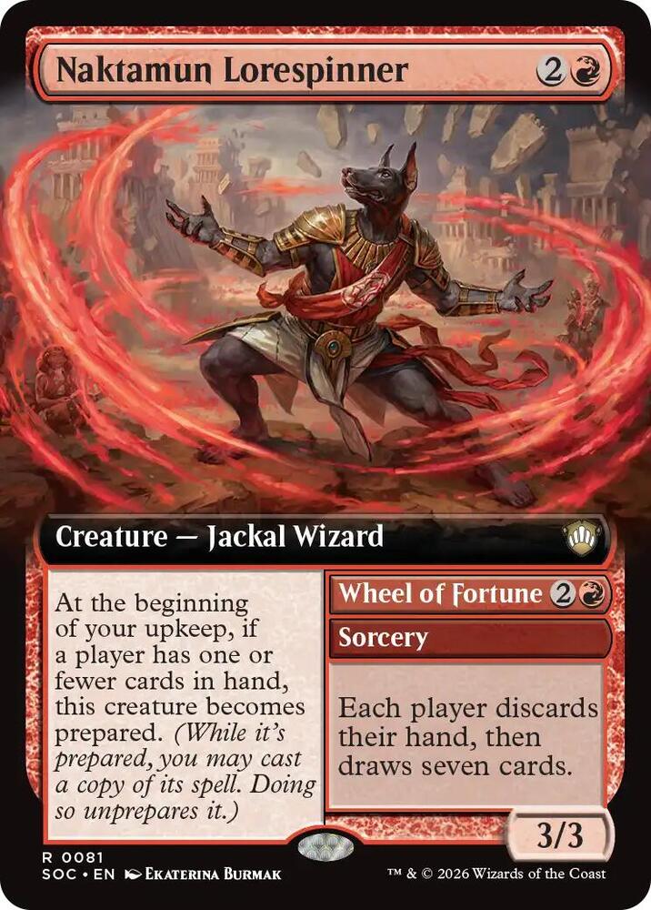 Naktamun Lorespinner (Extended Art) card image