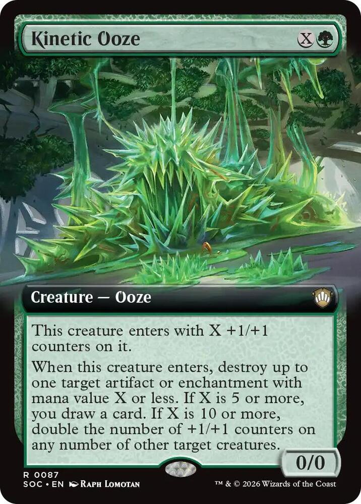 Kinetic Ooze (Extended Art) card image