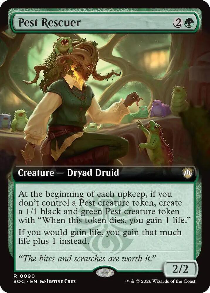 Pest Rescuer (Extended Art) card image