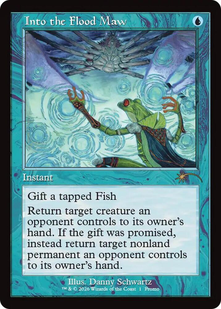 Into the Flood Maw (Retro Frame) card image