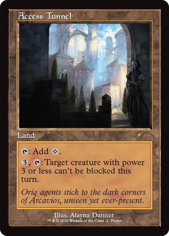Access Tunnel (Retro Frame) card image