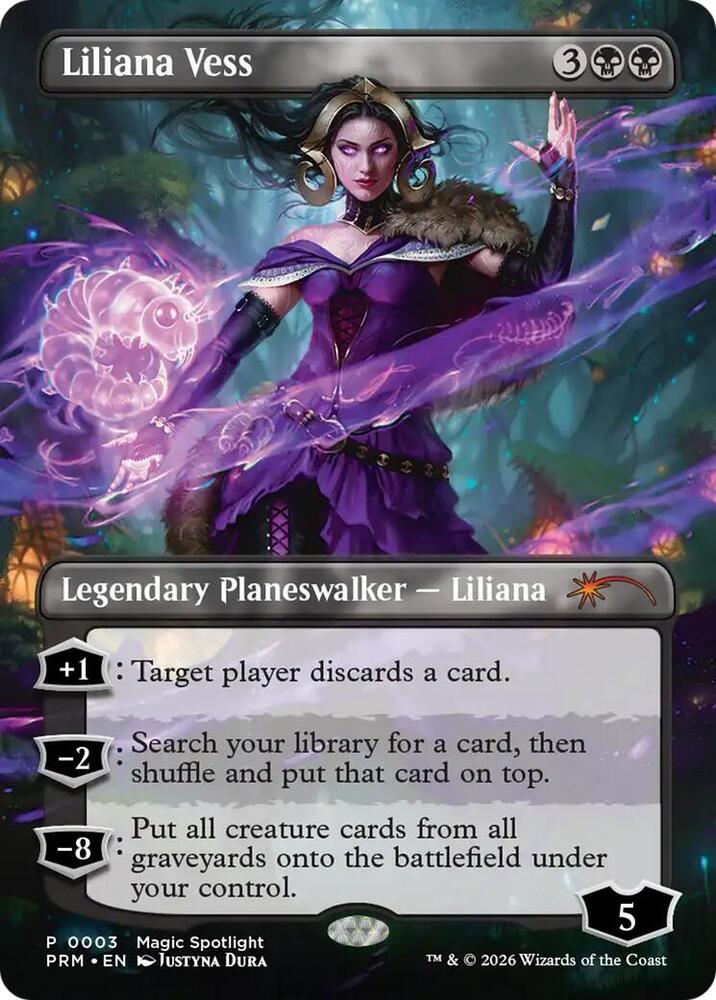Liliana Vess (Borderless) card image