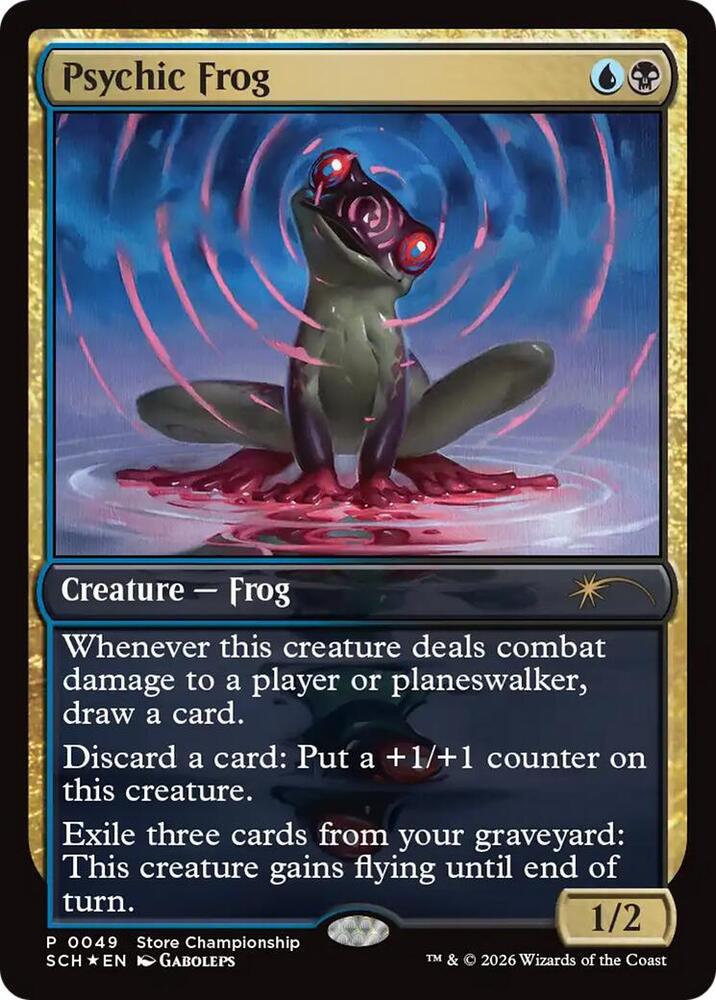 Psychic Frog card image