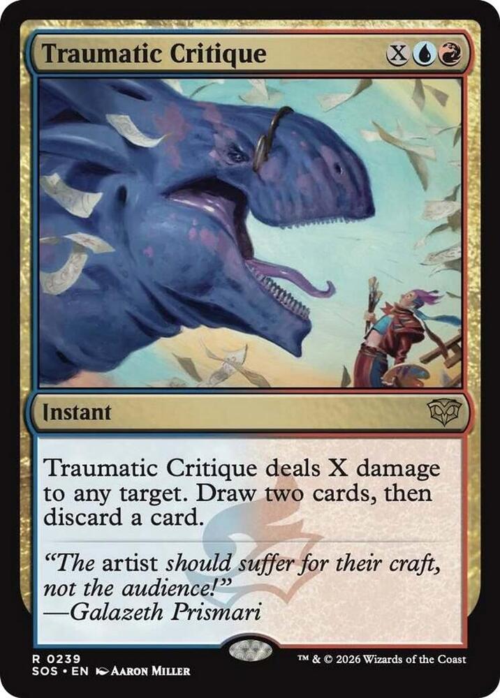 Traumatic Critique card image