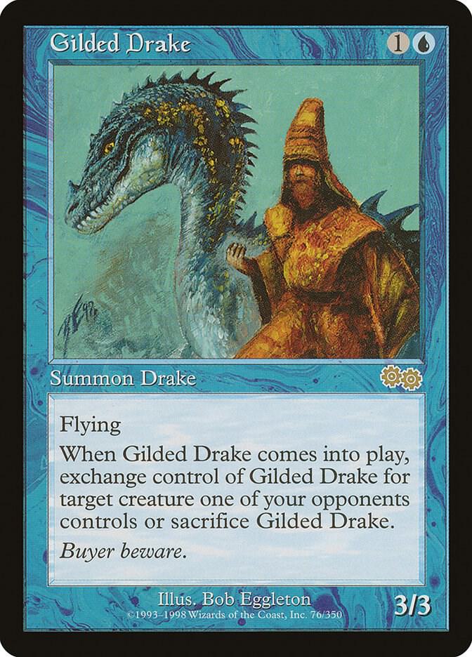 Gilded Drake card image