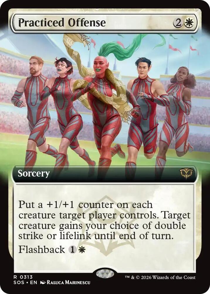 Practiced Offense (Extended Art) card image