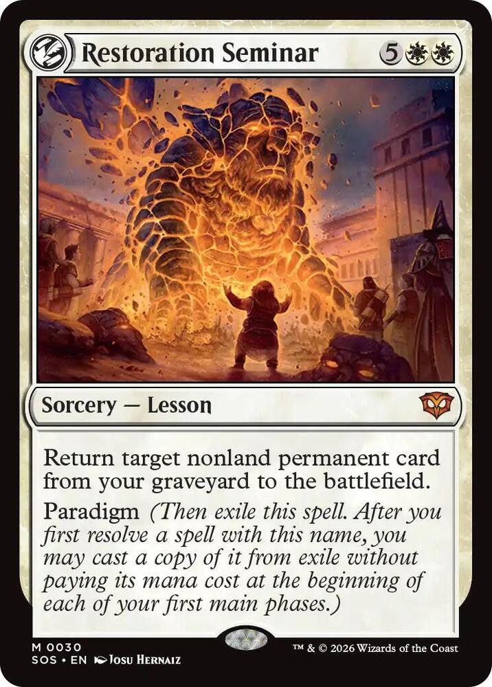 Restoration Seminar card image