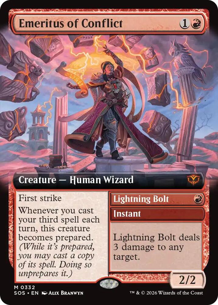 Emeritus of Conflict (Extended Art) card image