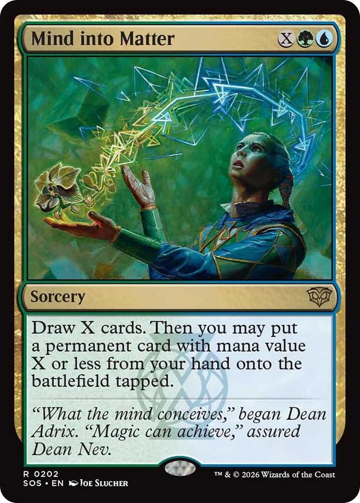Mind into Matter card image