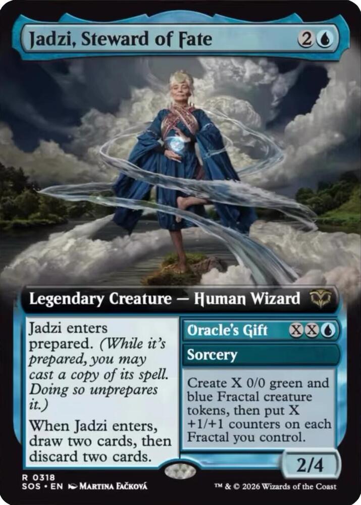 Jadzi, Steward of Fate (Extended Art) card image
