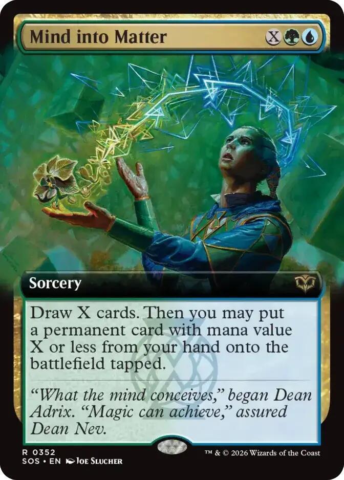 Mind into Matter (Extended Art) card image