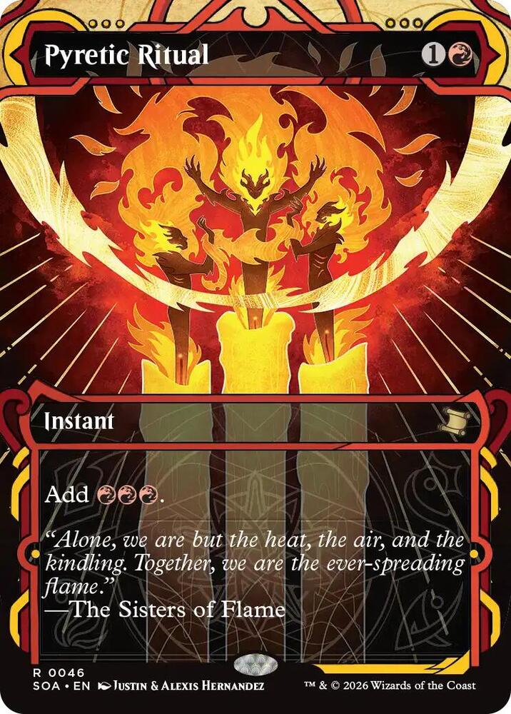 Pyretic Ritual card image