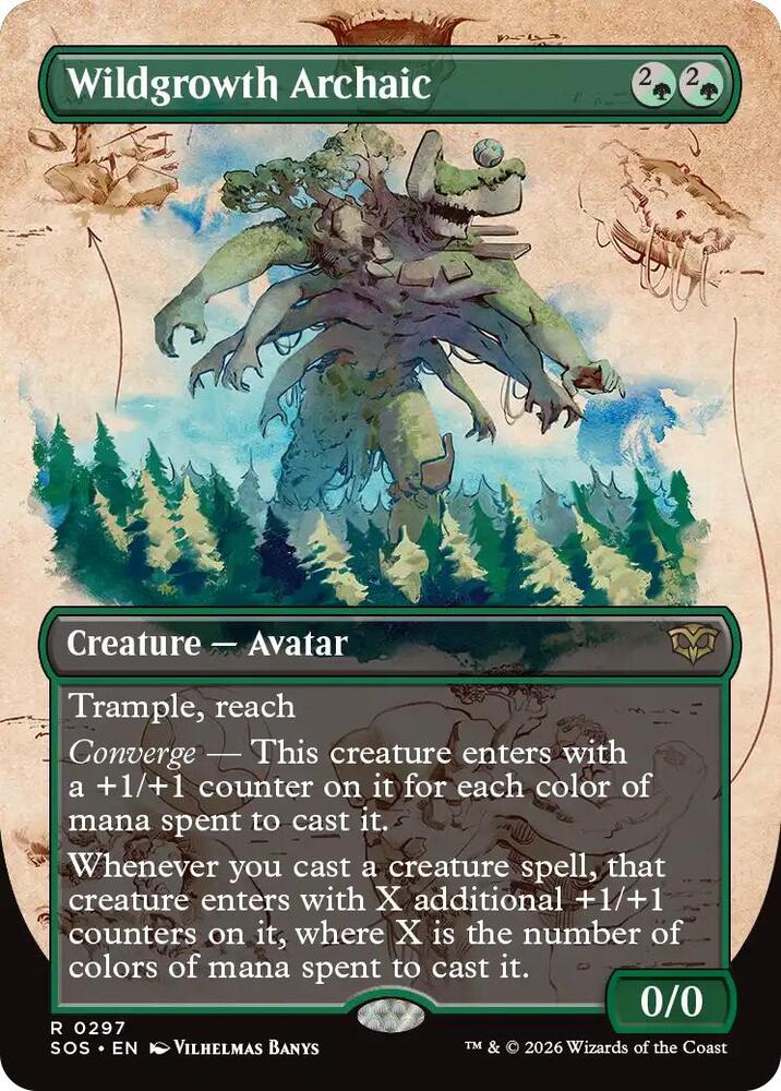 Wildgrowth Archaic (Borderless) card image