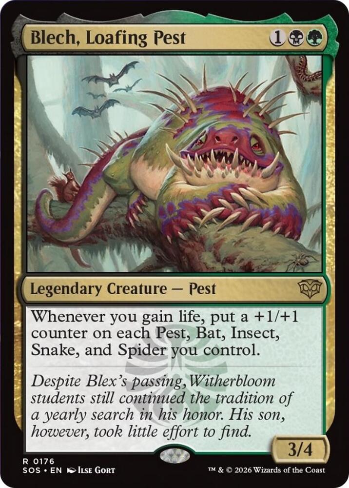Blech, Loafing Pest card image