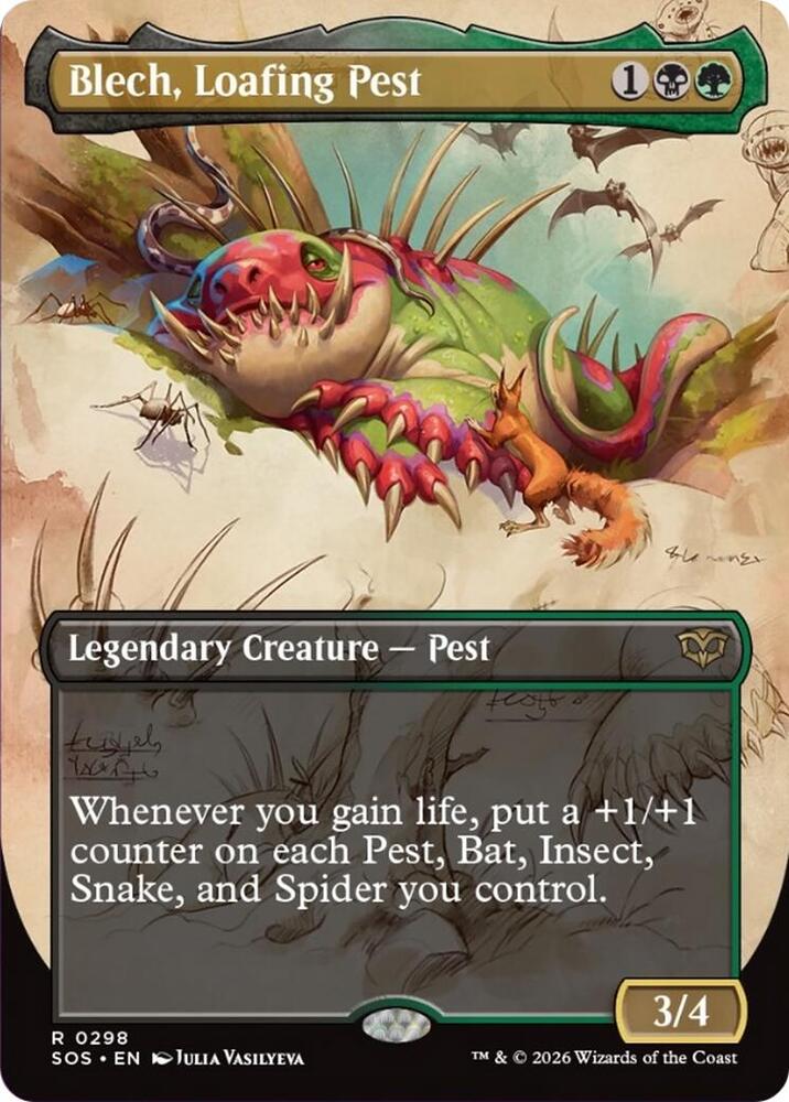 Blech, Loafing Pest (Borderless) card image