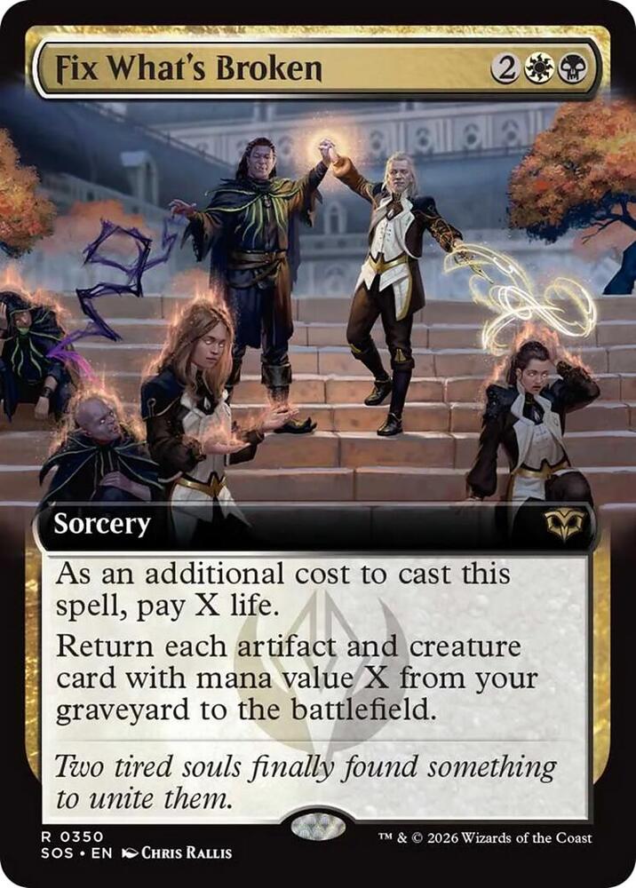 Fix What's Broken (Extended Art) card image