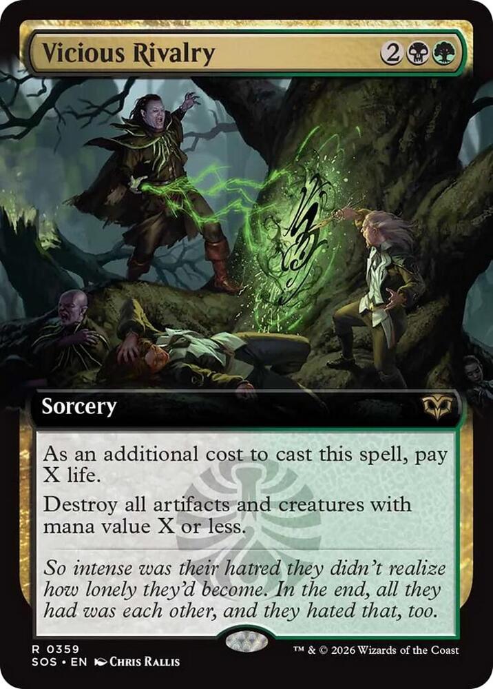 Vicious Rivalry (Extended Art) card image