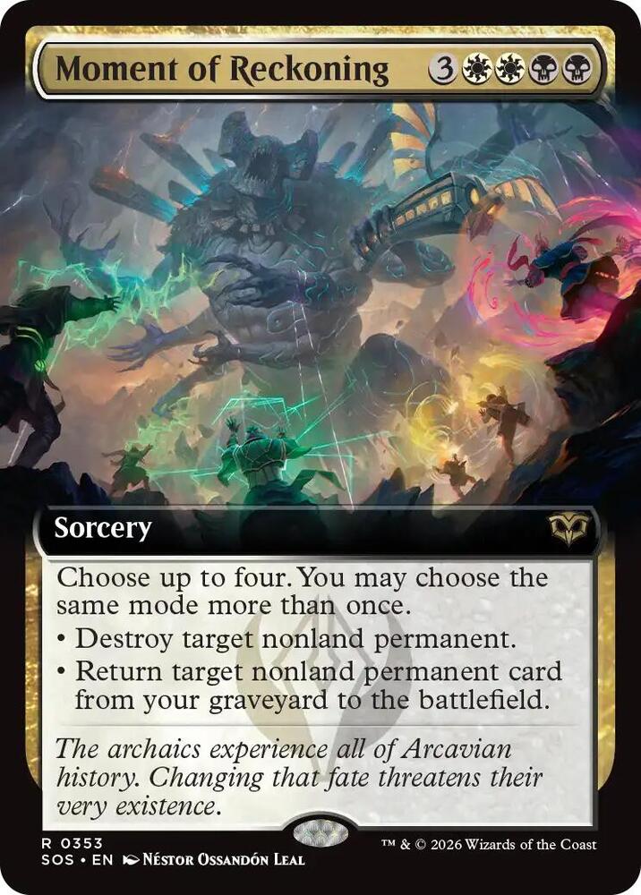 Moment of Reckoning (Extended Art) card image
