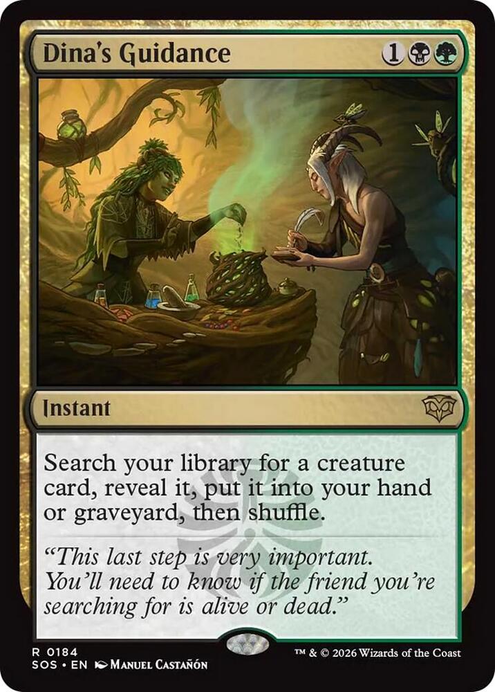 Dina's Guidance card image