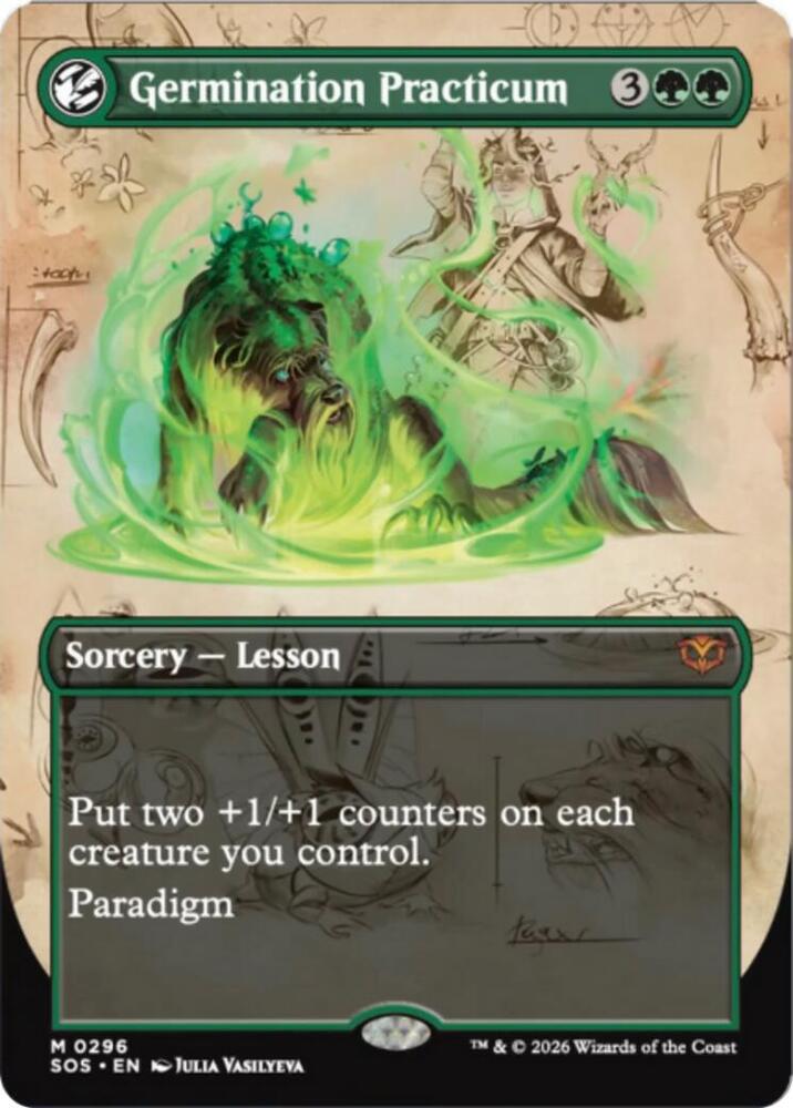 Germination Practicum (Borderless) card image